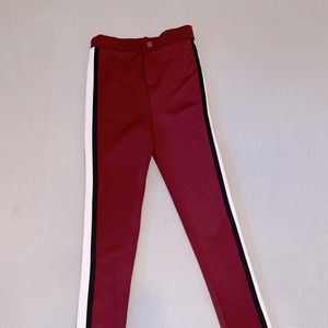 Red high waist pants. Forever 21 Small